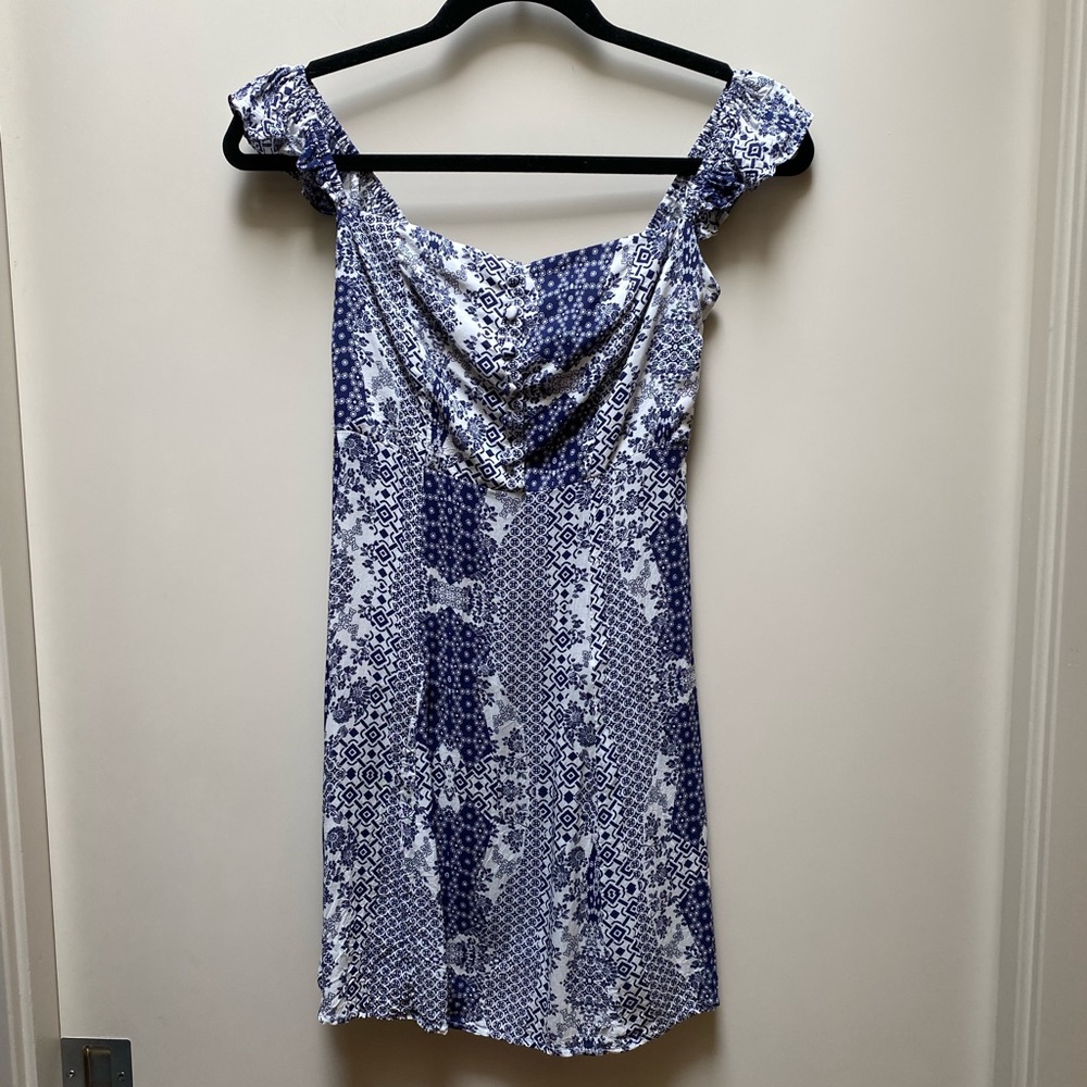 Flynn Skye Bardot mini dress